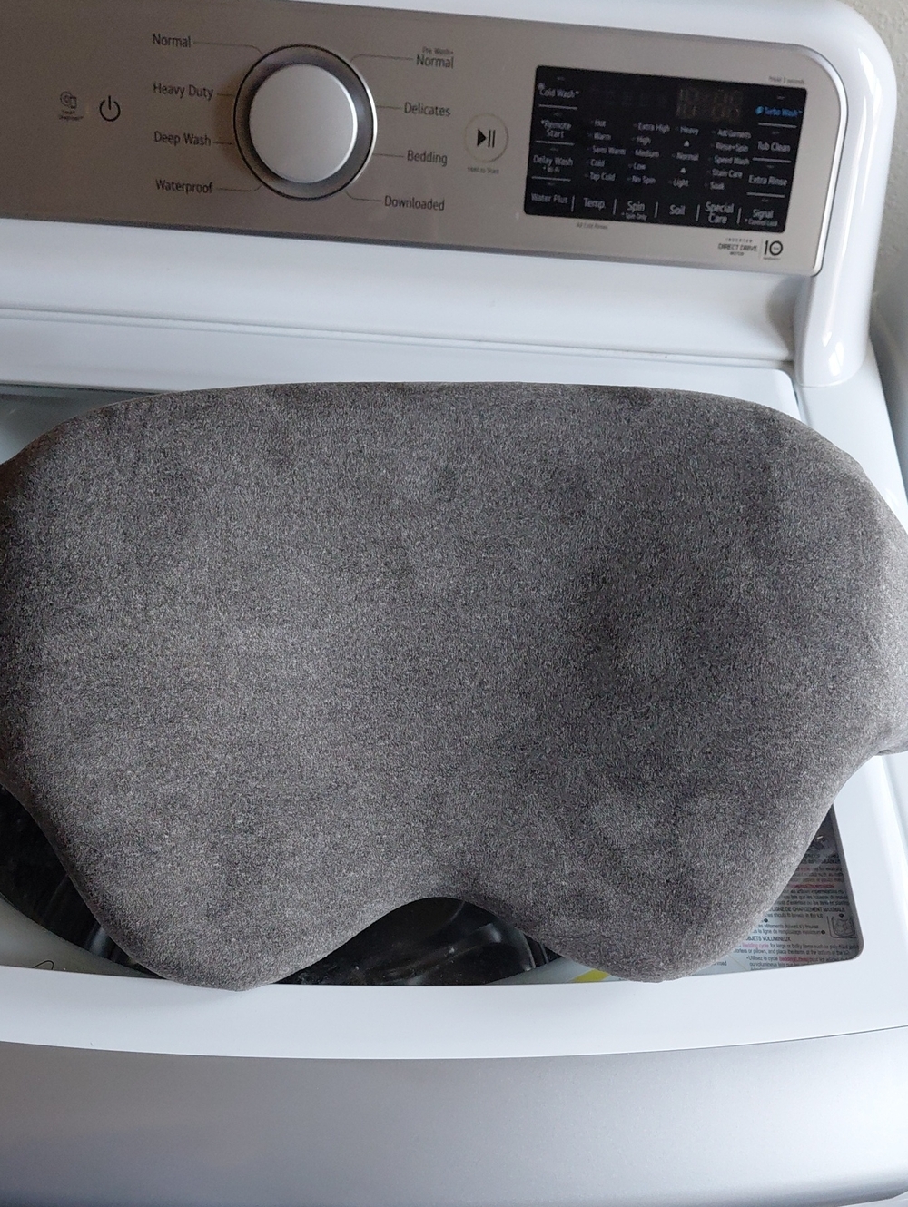 Lumber Support Charcoal Grey - Soft Contour the back